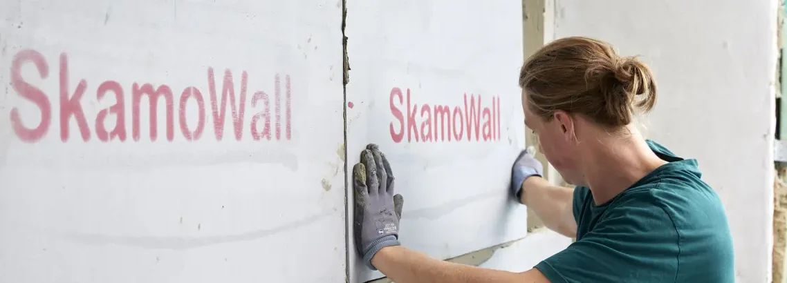 Skamowall ger en möjlighet att isolera utan reglar