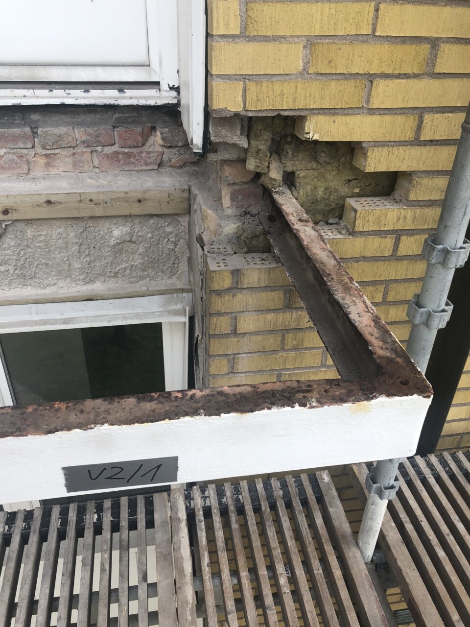 balkongkonstruktionen. rambalk.