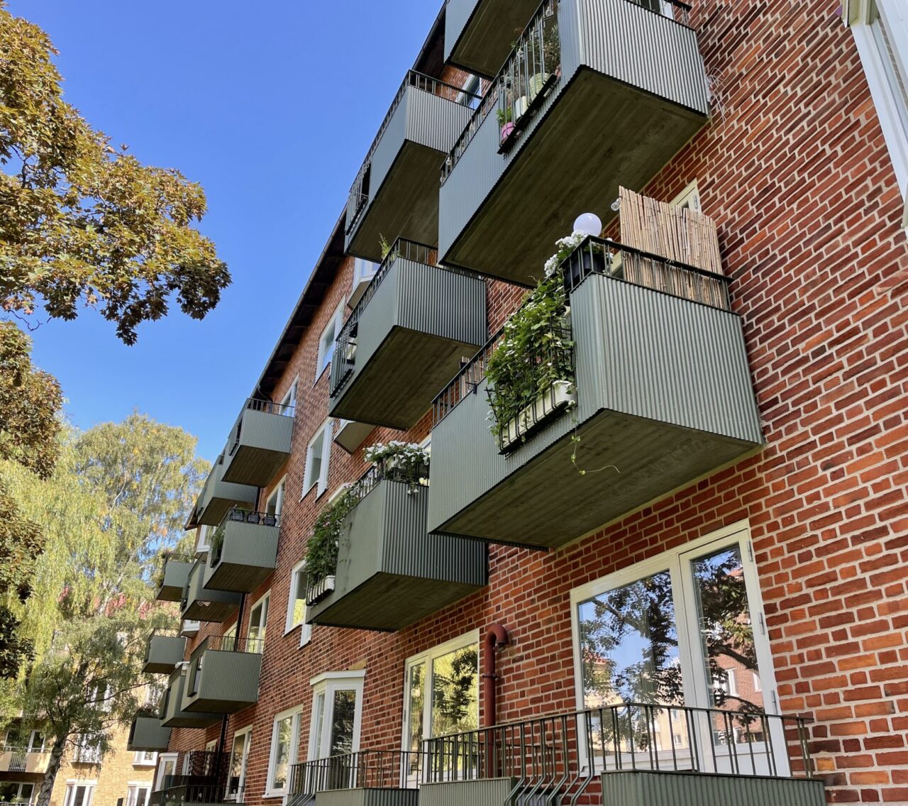 balkongrenovering Lokföraregatan 3